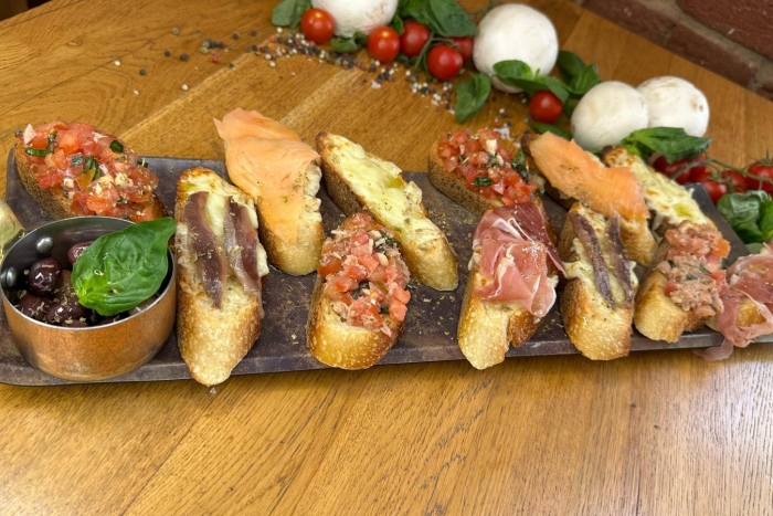 Platou de bruschette